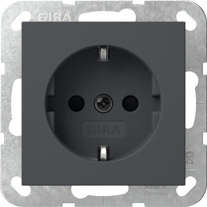 Gira 445328 Schuko Sh System 55 Antracita — image 1