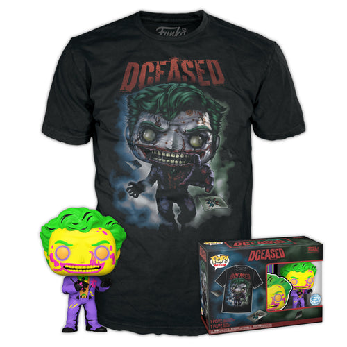 Set Figure Pop & Tee DC Comics Joker Size S — image 1