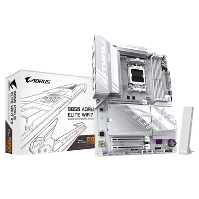 Motherboard Giga B850 Aorus Elite WF7 Ice AM5/DDR5/ATX — image 1