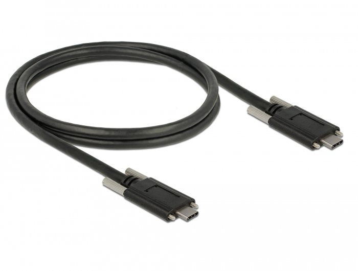 USB 3.1 USB Type-c Connector Male USB 3.1 Gen 2 USB Type-c™ Connector Male With Screws Side 1M