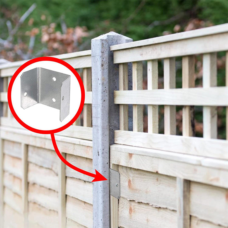 Fence Plate Holder U-clip Bracket Metal Fence Plate Holder