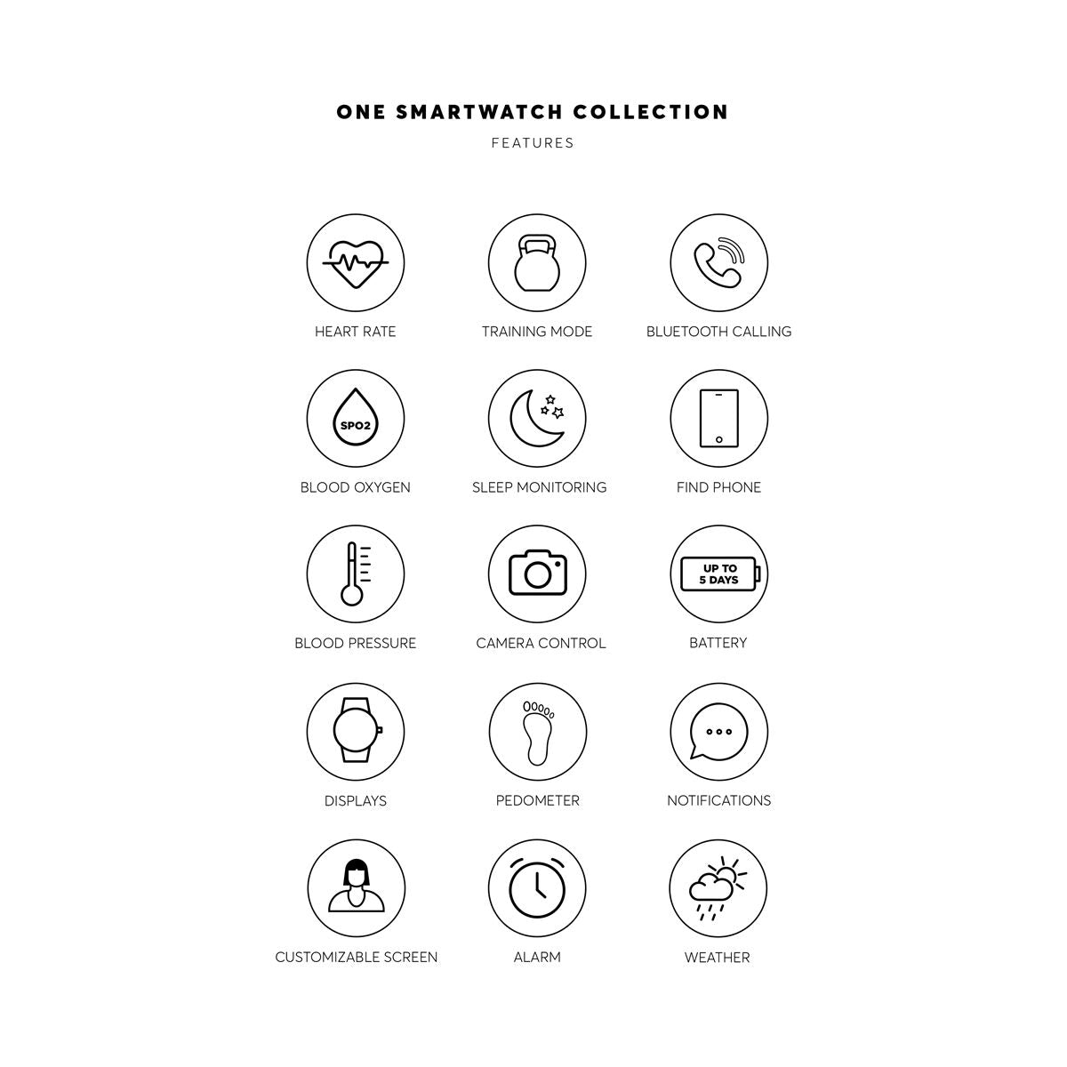 One Smartwatch One Osw0027Sl32D Lady