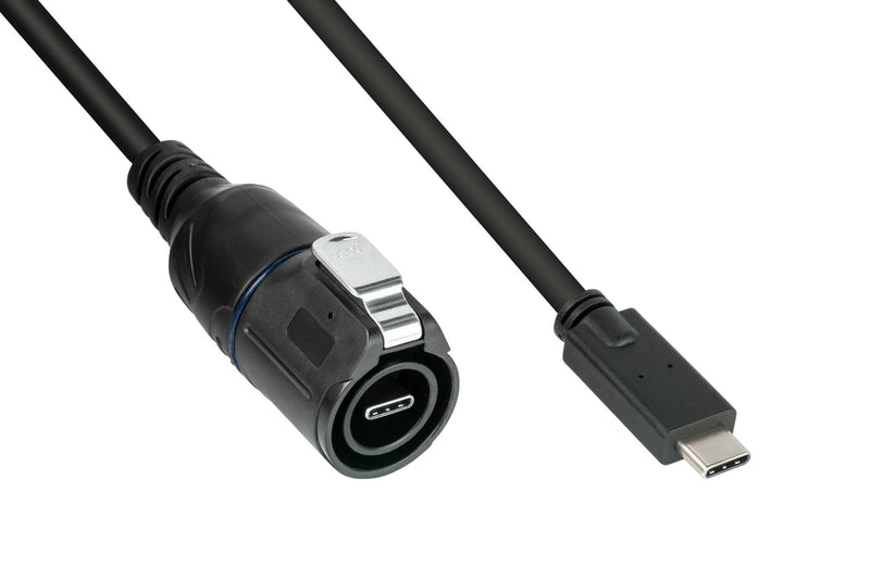 Good Connections Industrial Connector Male S1 - USB 3.2 C-c, 1M