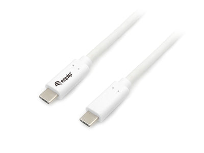 Equip USB Cable -C3.2-C GEN1 PD60W M/M 0.50M White — image 1