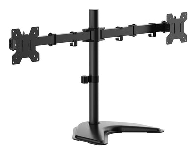 Aisens Desk Mount With Peana Eco Swivel And Tilt Monitor/TV 10KG (3 Pivots 2 Arms 17-32, Black — image 1