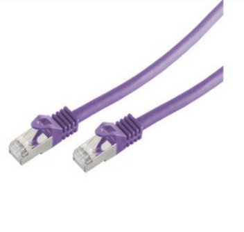 Shiverpeaks RJ45 Network Cable S FTP, CAT.7 Lszh 15M Violetaat