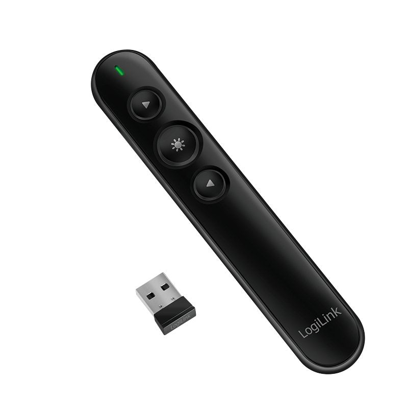 Logilink ID0190 Wireless Presenter 2.4GHZ Wireless RF Black