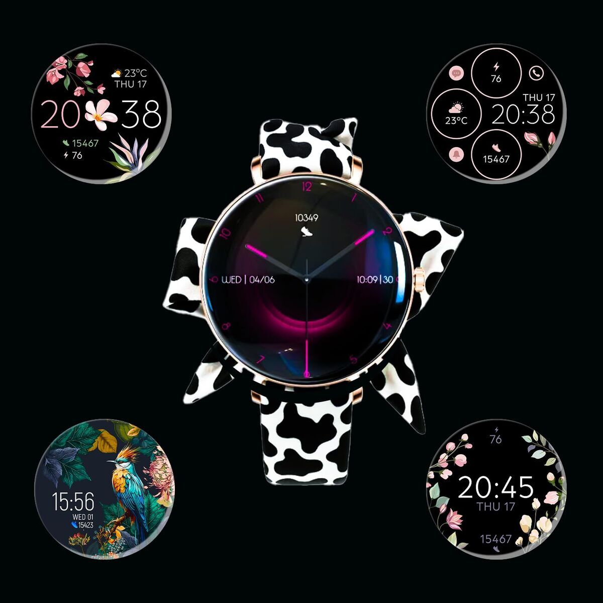 Forever Smartwatch Forever Gsm193533 Rose Gold 1,43"