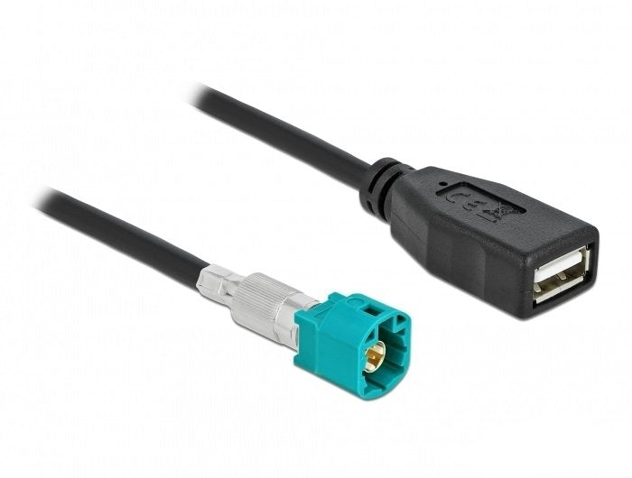 Delock Cable Hsd Z Connector Male a USB 2.0 Type a Connector Female 0,5M Premium