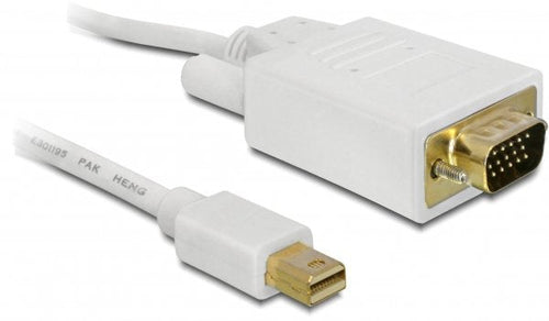 Delock Cable Mini DisplayPort - D-SUB15 Male / Female 3.00M — image 1