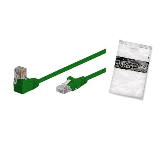 Shiverpeaks Network Cable CAT.6 S/FTP Pimf Winkel-recto Green 0,5M