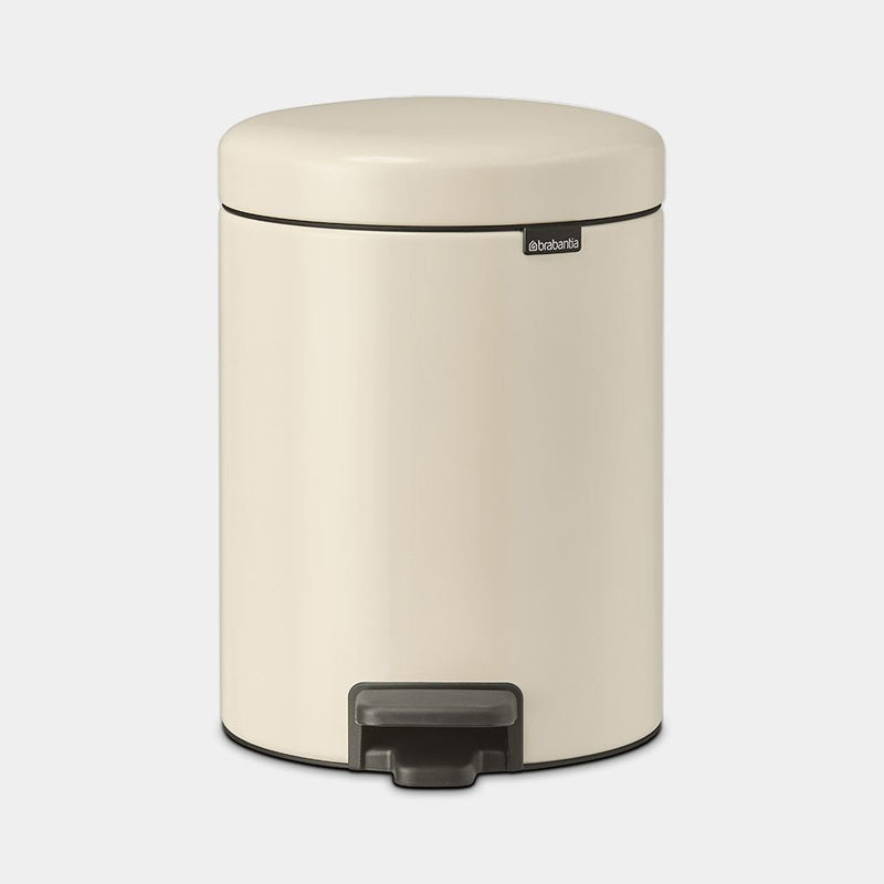 Brabantia Papelera Newicon 5 L Alrededor Beige