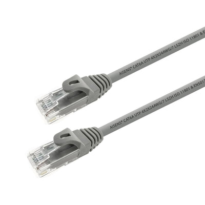 Aisens Network Cable RJ45 Lszh CAT.6A 500MHZ UTP AWG24 - 2M - Grey — image 1