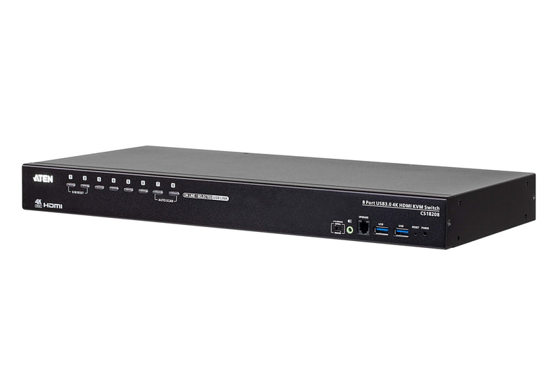 Aten CS18208 Switch KVM 8VÍAS, 4K Hdmi, USB 3.0, Audio