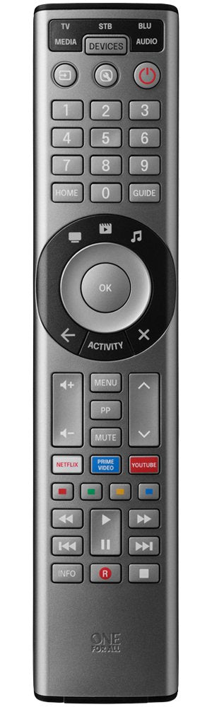 One For All Aplicación Smart Control Pro 5 Advance, Remote Control Black URC7956 — image 1