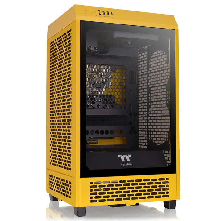 Thermaltake PC Case The Tower 200 Bumblebee Mini-itx 2XUSBA 3.2 Without Power Supply