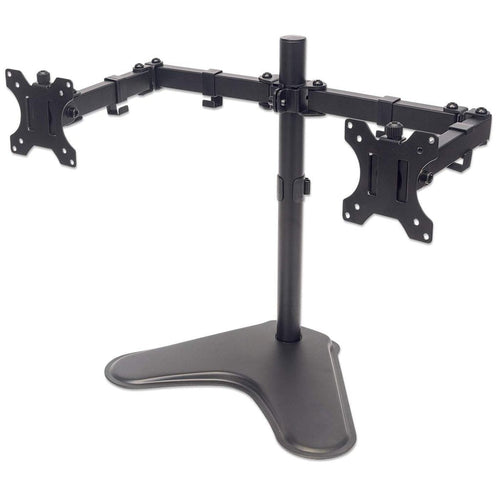 Manhattan Stand Dos Monitores, Arms Double Articulación 13A 32, Up To 8KG, Black — image 1