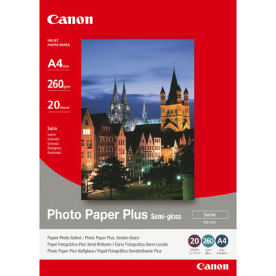 Canon Paper Plus SG-201-A4 Satinado 20HOJAS — image 1