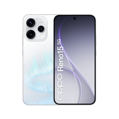 Oppo Reno 15 8 + 512GB 6.59 5G Aurora White Ita — image 1