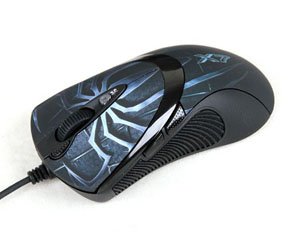 Mouse A4TECH A4TMYS29980 Mouse Evo Xgame Laser Oscar X747 Brown Fire USB