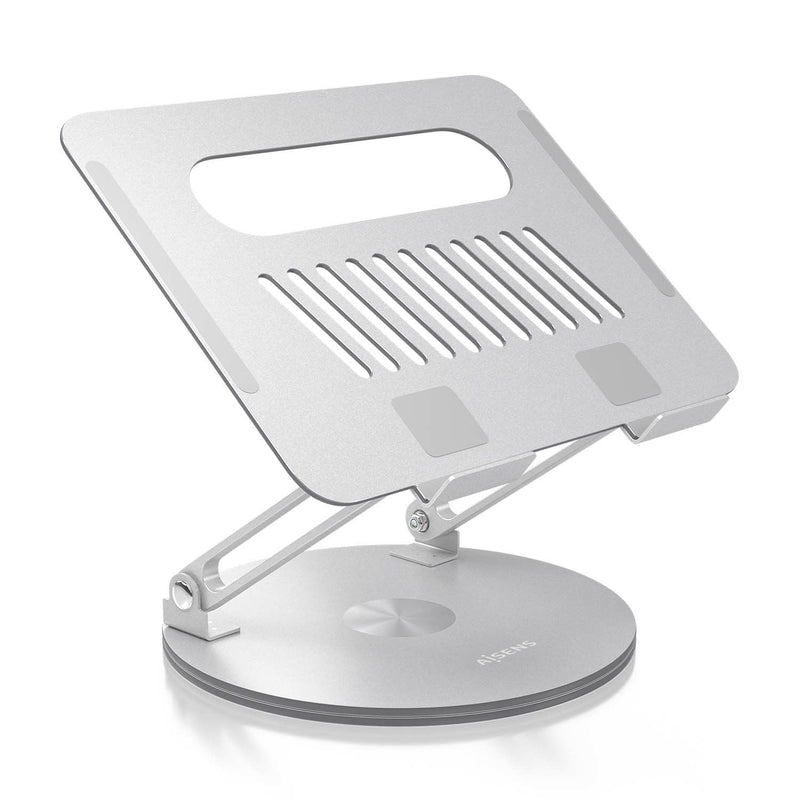 Aisens Stand Desktop XL Rotating Adjustable Laptop / Tablet 10-17, Silver