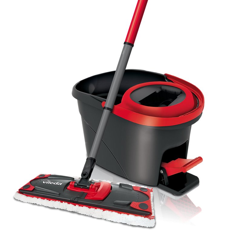 Vileda Mopa Turbo Ultramat Mop Set + Bucket With Juicer
