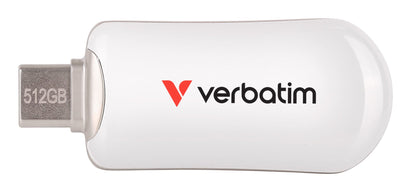 Verbatim Plectra USB-C Flash Drive 512GB Black — image 1