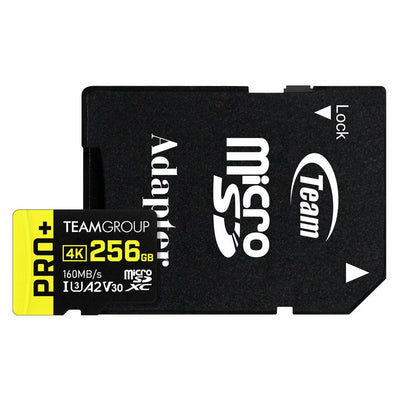 Team Group Card Pro + Microsdxc A2 Uhs-i U3 V30 256GB — image 1