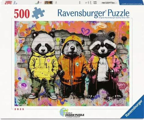 Puzzle Amigos Peluditos 500 Pieces — image 1