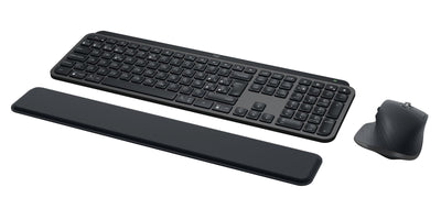 Logitech Keyboard + Mouse Mx Keys Combo For Business Gen 2 RF Wireless + Bluetooth QWERTY Spanish Graphite — image 1