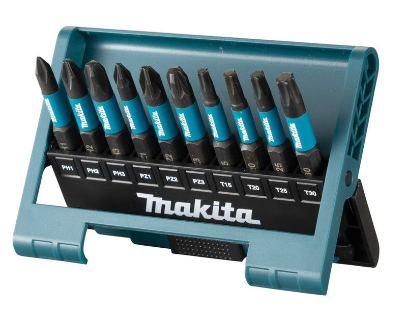 Makita E-12011 Impact Negro Broca Set 10 Pcs