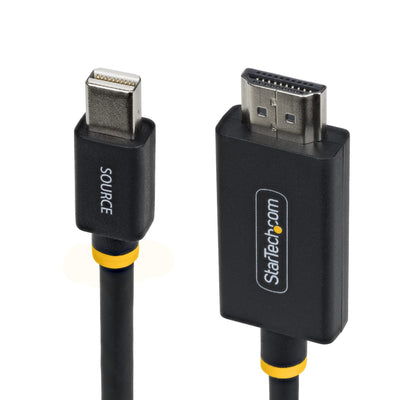 StarTech.com Cable Adapter Mini DisplayPort Male a HDMI Male 2M Black Activo Supports 4K60HZ — image 1