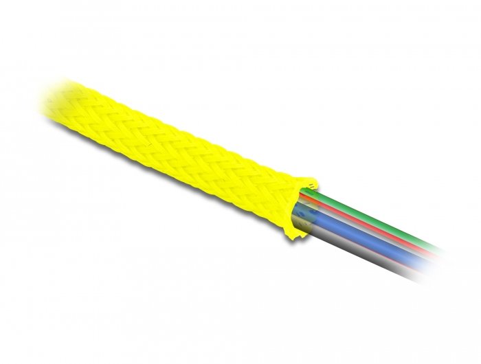 Delock 20750 Pasacables Yellow