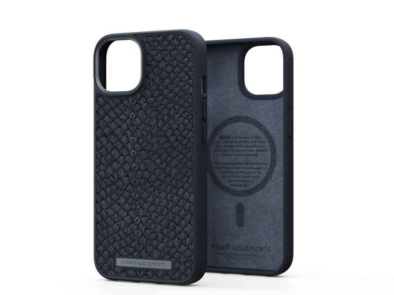 Case Leather Iphone 14 (6.1) Black