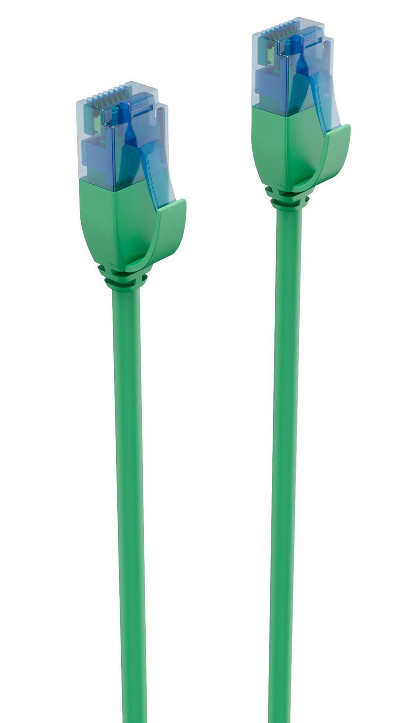 Shiverpeaks Network Cable Network Cable CAT.6 U/UTP Slim Green 1M