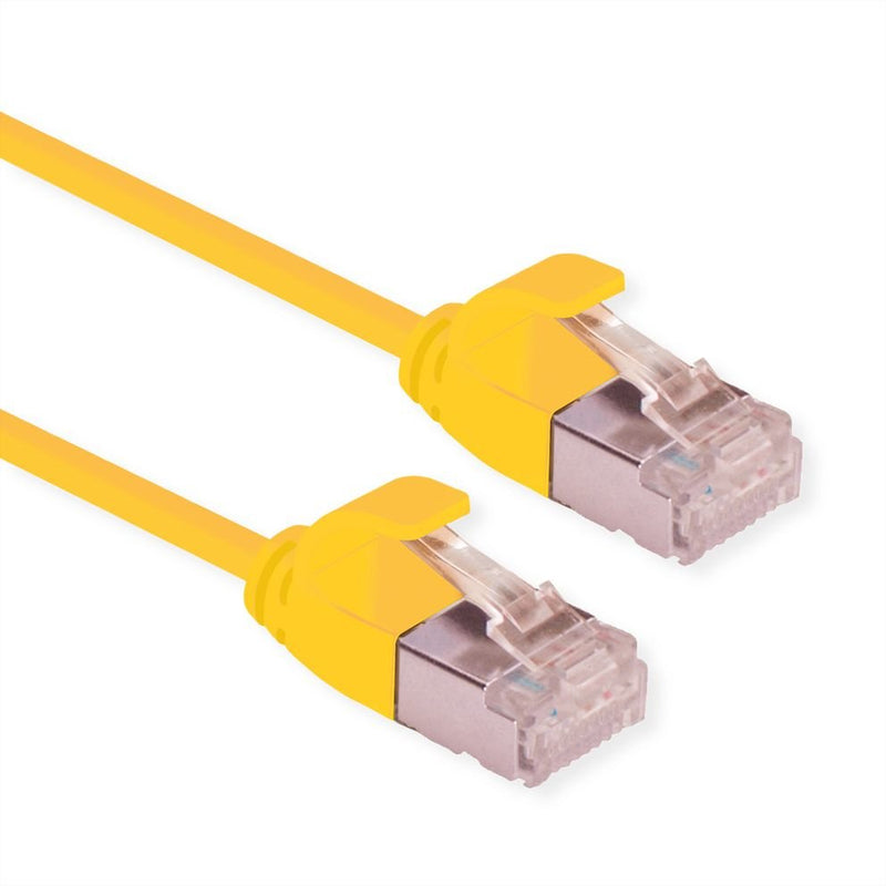 Roline Verde U FTP Network Cable CAT.6A (class Ea), Lsoh, Slim, Amarillo 2M
