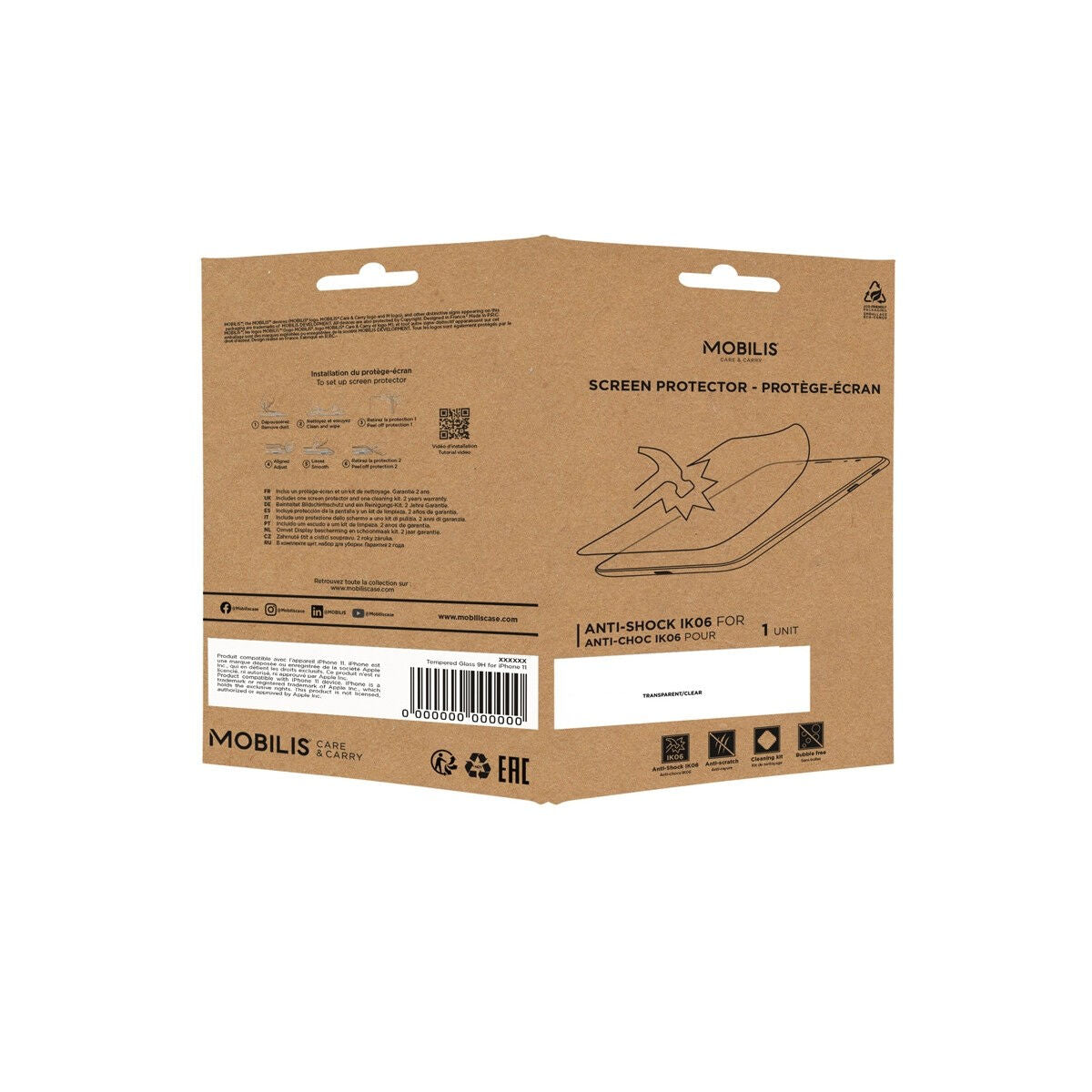 Mobilis Tablet Screen Protector Mobilis 036174