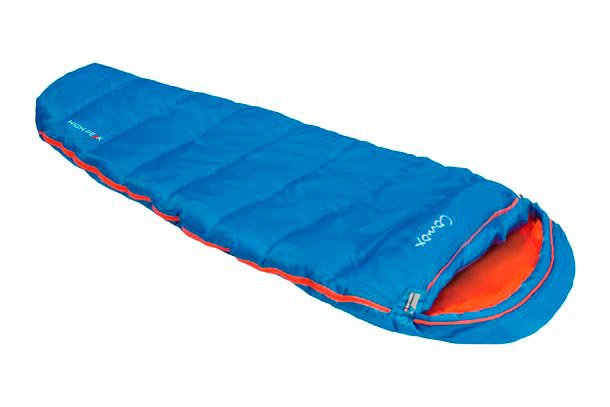 High Peak Saco Dormir Schlafsack Comox (hellazul/Orange 23045