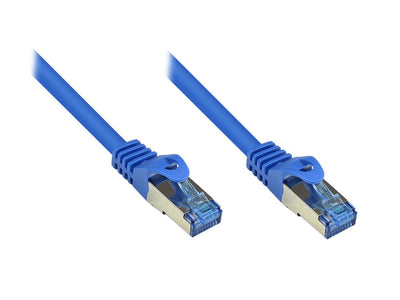 Goodconnections Network Cable With Protector Pestaña, CAT.6A, S FTP, Pimf, Libre Halógenos, 500MHZ, Blue 20M, — image 1
