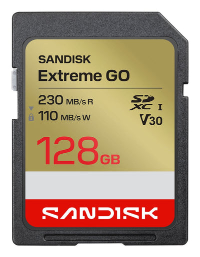 Card Extreme SD Uhs-i 128GB 230MB S 110MB S — image 1