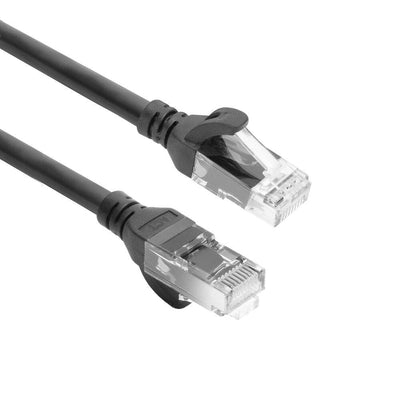 Black 7 Meters Tpe U UTP CAT.6A Ultra-flex Patch Cable Snagless With RJ45 Connectors — image 1