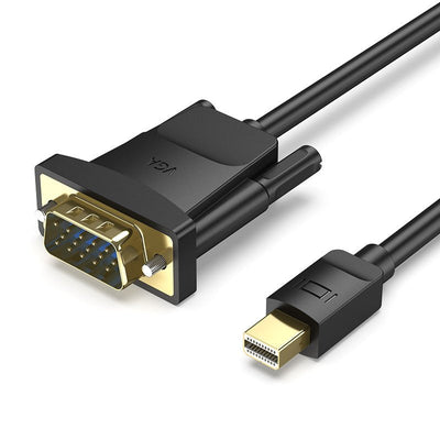 Vention Cable Converter Hfdbg Mini DisplayPort Male VGA Female 1.5M Black — image 1