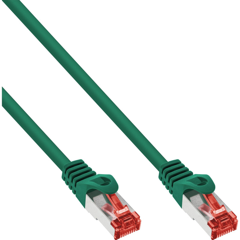 Inline Network Cable S/FTP Pimf CAT.6 250MHZ Cobre Libre Halógenos Green 1.5M