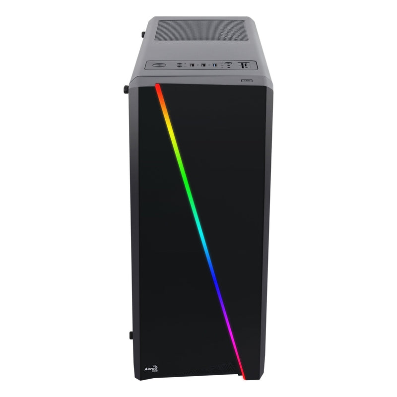 Aerocool PC Case Cylon Frontanl Elegant With Line Iluminacion RGB Side Transluciodo Acrilico