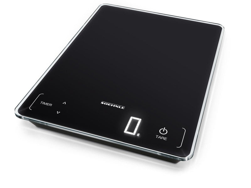 Soehnle Page Profi 100 Black Encimera Rectángulo Scale Electrónica Kitchen