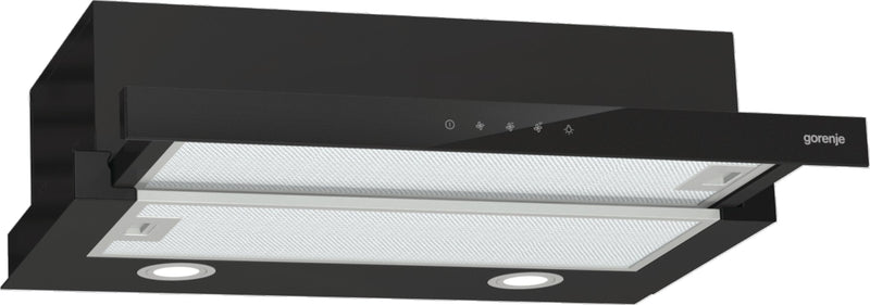 Gorenje TH64E4BG Campana Semintegrada Removable Black 450M³/H C