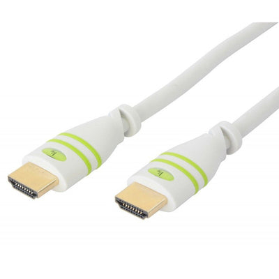 Techly 10.0M HDMI M/M HDMI Cable 10M HDMI Type a Standard White — image 1