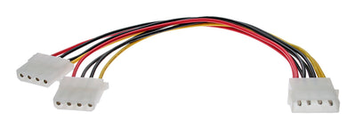 Inline Cable And Power Internal 1X Molex 4 Pines a 2X Molex 4 Pines 0,2M — image 1