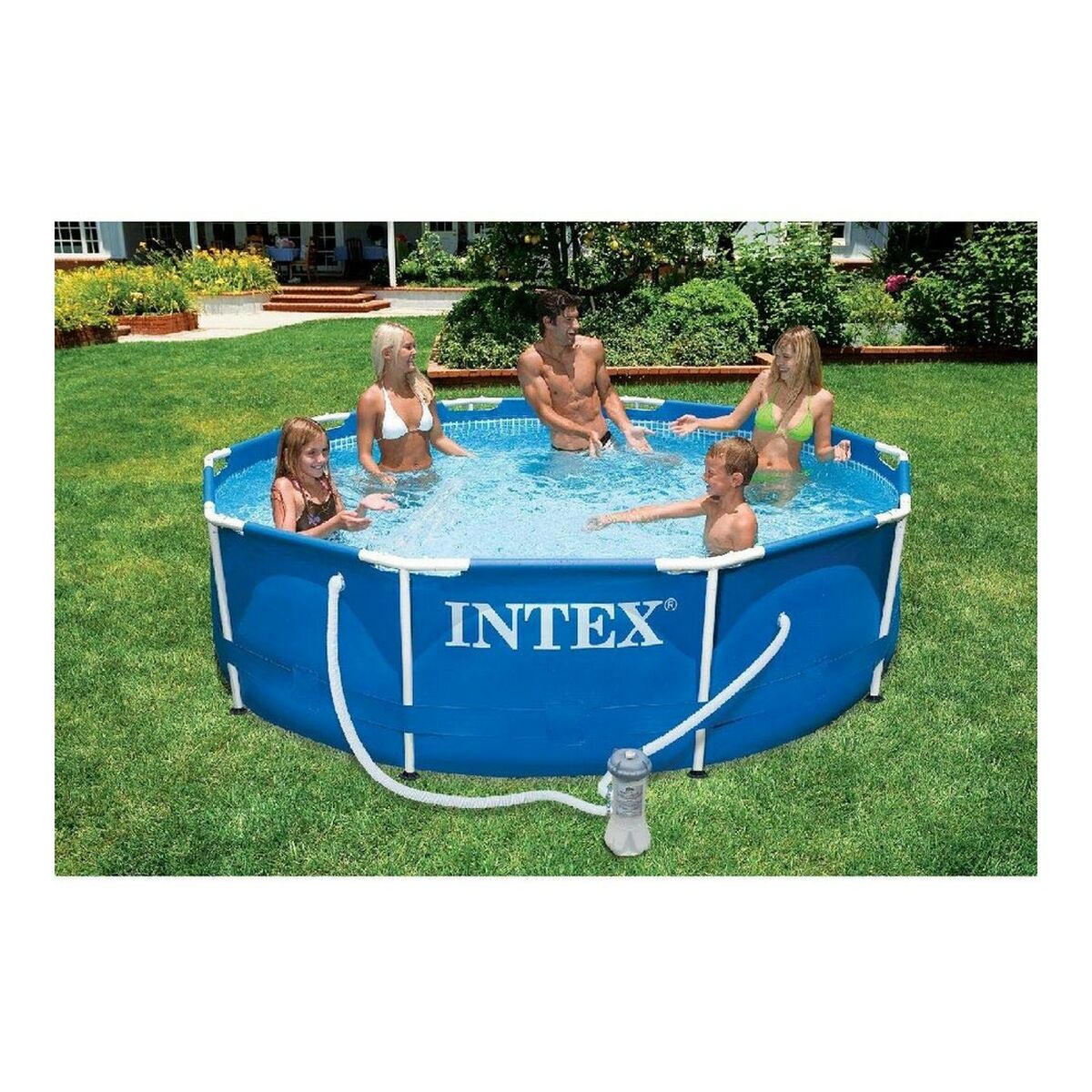 Intex Detachable Pool Intex Blue Kit 4485 L (Ø 305 X 76 Cm)