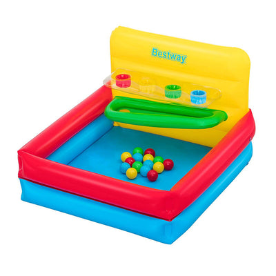 Bestway Inflatable Kids Pool With Balls 104X94X61 Cm +2 Years Garden 52546
